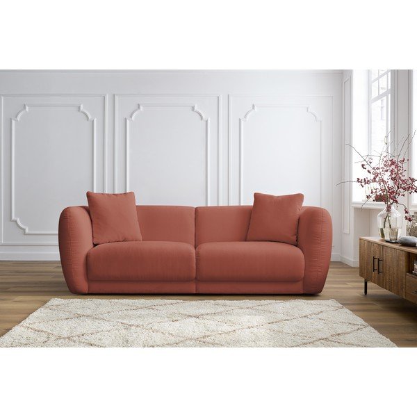 Piros kanapé 230 cm Bourbon – Bobochic Paris-image-1