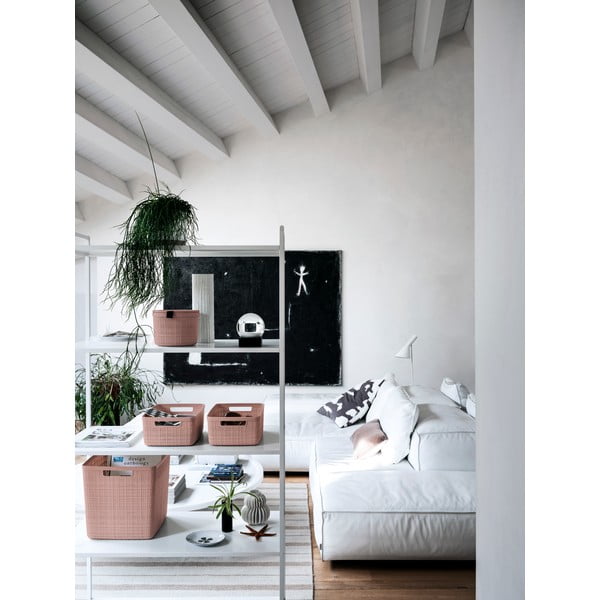 Műanyag tárolókosár Jute – Curver-image-2