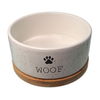 Kerámia tálka kutyáknak ø 16 cm Dog Fantasy WOOF – Plaček Pet Products