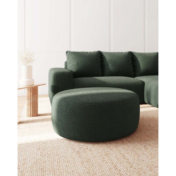 Zöld buklé puff Feiro – MESONICA-image-2