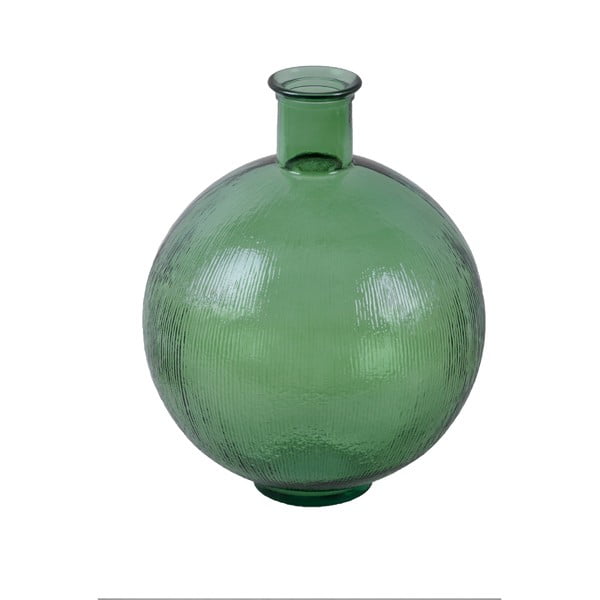 Artemis zöld újrahasznosított üveg váza, magasság 42 cm - Ego Dekor