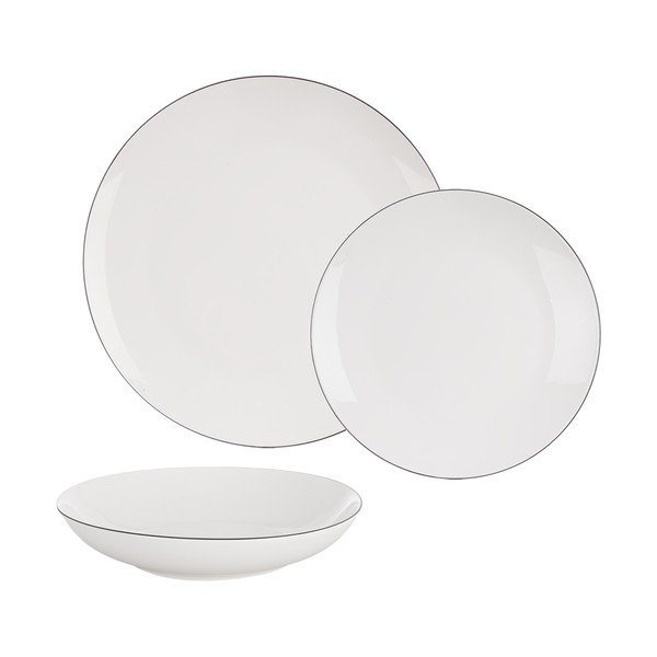 New bone china étkészlet 18 db-os Decora – Orion