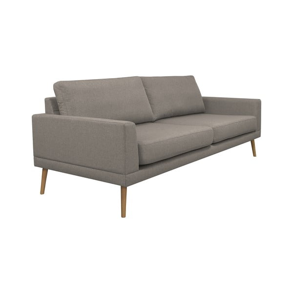 Vega világos szürke háromszemélyes kanapé - Windsor & Co Sofas-image-1