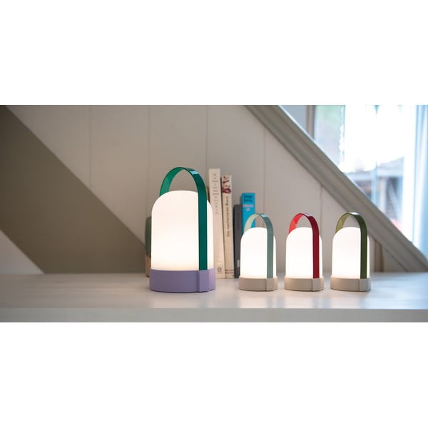 Fehér LED dimmelhető asztali lámpa (magasság 15 cm) Uri – Remember-image-2