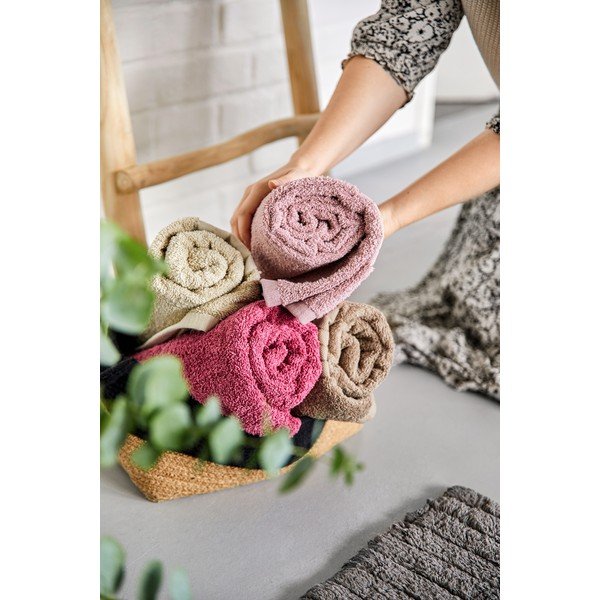 Siena 4 db-os pamut fürdőlepedő szett, 70 x 140 cm - Bonami Selection-image-2