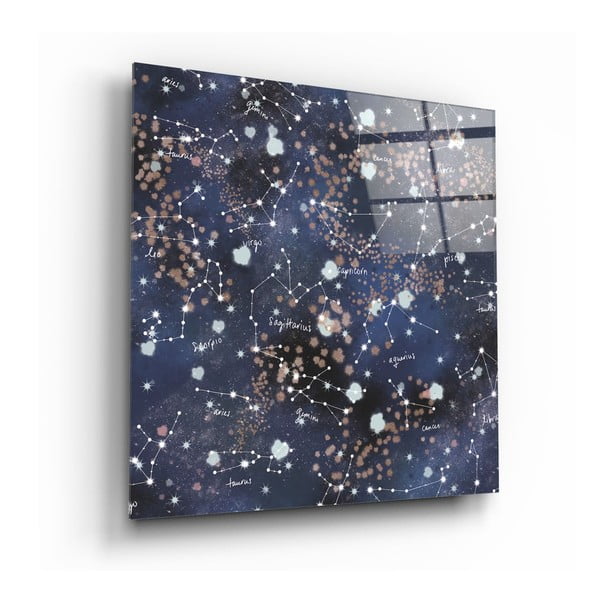 Celestial üvegkép, 40 x 40 cm - Insigne
