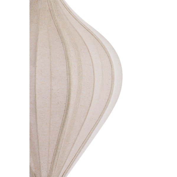 Natúr színű függőlámpa textil búrával Pasto – Light & Living-image-3
