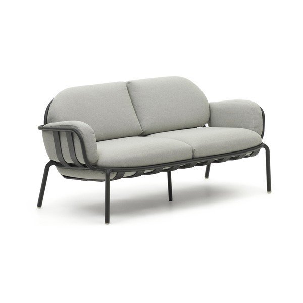 Világosszürke kerti kanapé Joncols – Kave Home-image-2