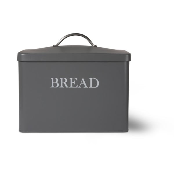 Bread Bin In Chalk sötétszürke kenyértartó doboz - Garden Trading