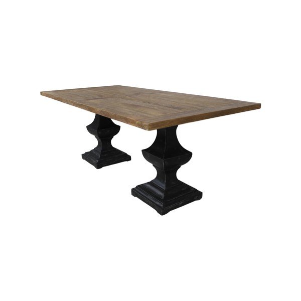 Teakfa asztallap, 210 x 100 cm - HSM collection-image-4