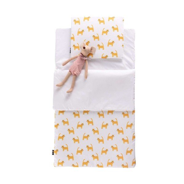 Babahálózsák Yellow Cats - Yellow Tipi-image-1