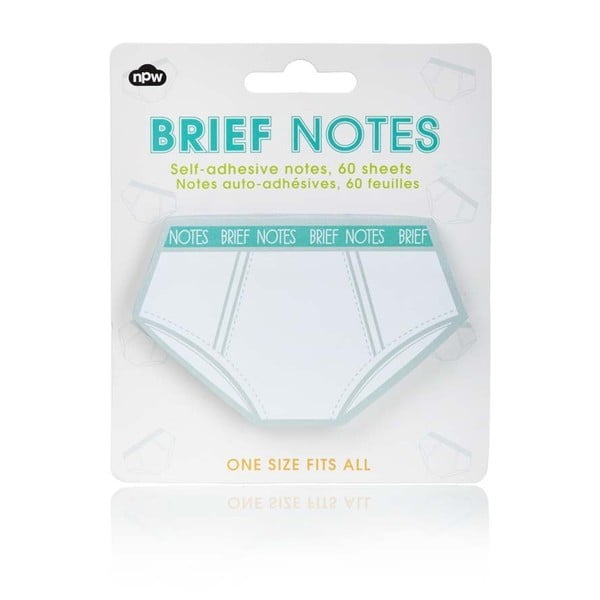 Brief Notes fehér jegyzetfüzet - npw™