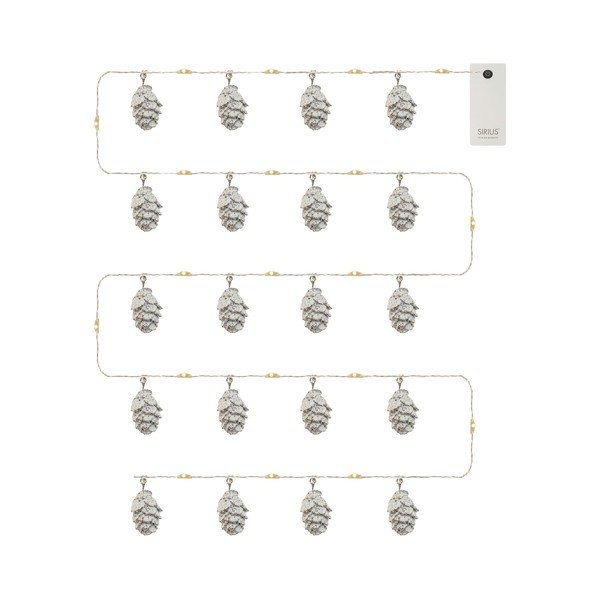 Elemmel működő fényfüzér izzók száma 20 db-os hosszúság 200 cm Molly Cone – Sirius