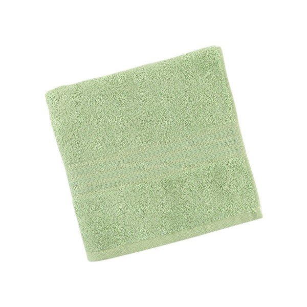 Foutastic zöld színű tiszta pamut törölköző, 70 x 140 cm-image-1