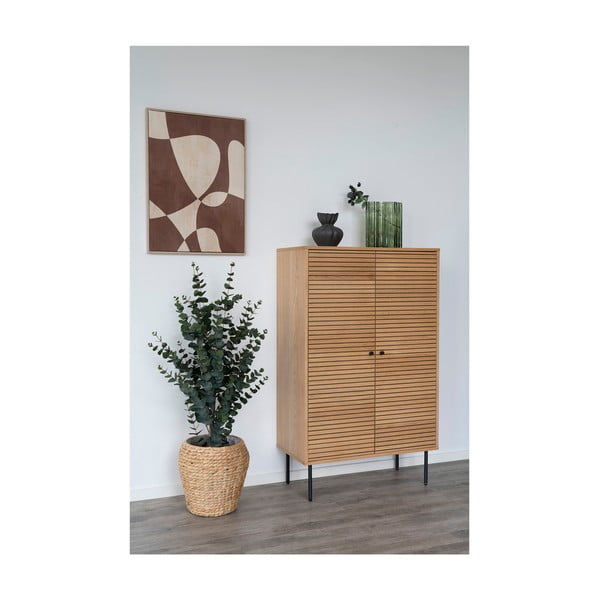 Zöld üveg váza (magasság 26,5 cm) – House Nordic-image-2