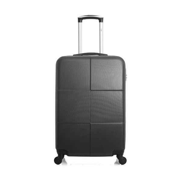Coronado sötétszürke gurulós bőrönd, 61 l - Hero