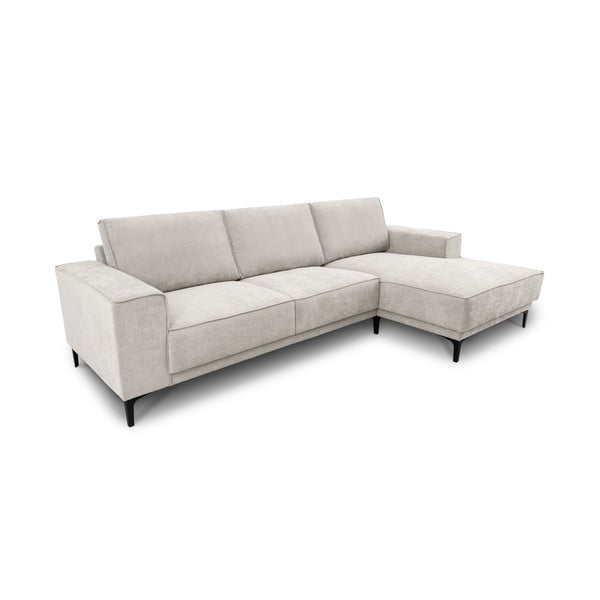 Krémszínű sarokkanapé (jobb oldali) Copenhagen – Scandic-image-4