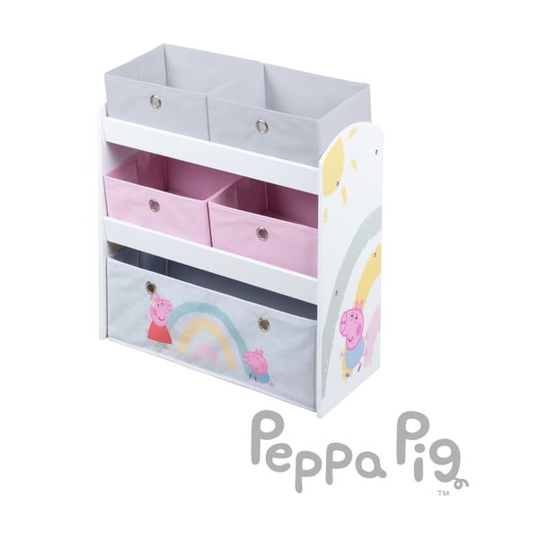 Játéktároló doboz  63.5x29.5x67 cm Peppa Pig – Roba-image-1