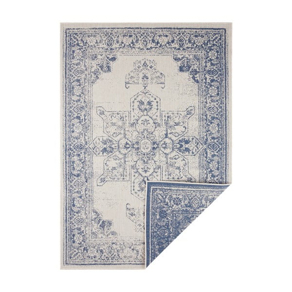 Borbon kék-krémszínű kültéri szőnyeg, 160 x 230 cm - NORTHRUGS