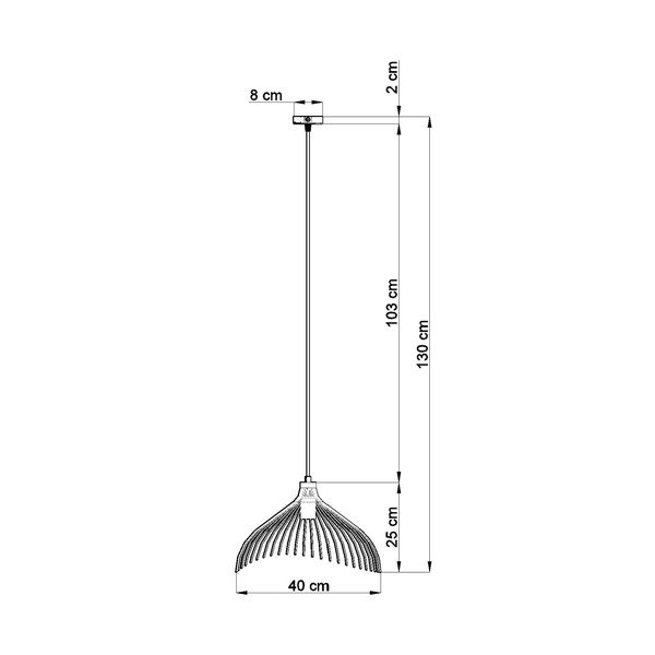Umea fekete függőlámpa - Sollux-image-2