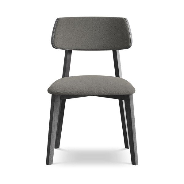 Szürke tömörfa étkezőszék Niu – Makamii-image-1