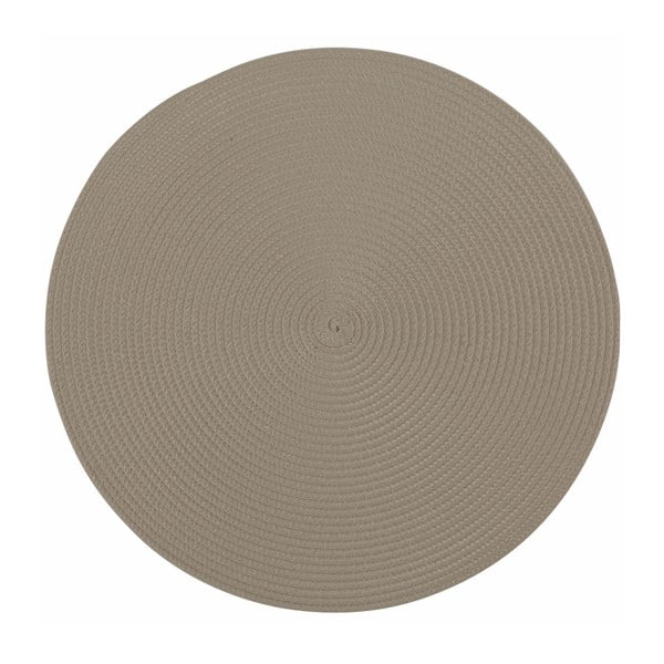 Round bézs kerek tányéralátét, ø 38 cm - Tiseco Home Studio