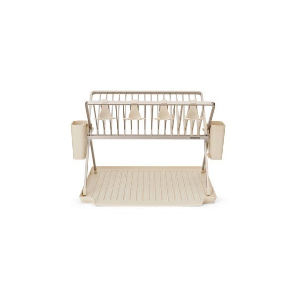 Bézs fém kétszintes edényszárító 42x51 cm – Brabantia-image-4