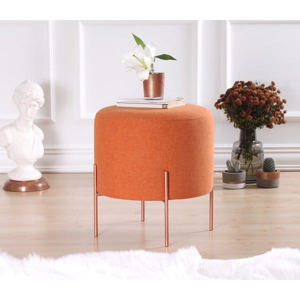 Narancssárga puff Copper – Artie-image-1