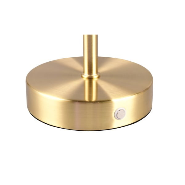 Aranyszínű LED dimmelhető asztali lámpa (magasság 30 cm) Jeff – Reality-image-4