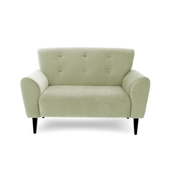 Kiara világoszöld kétszemélyes kanapé - Vivonita