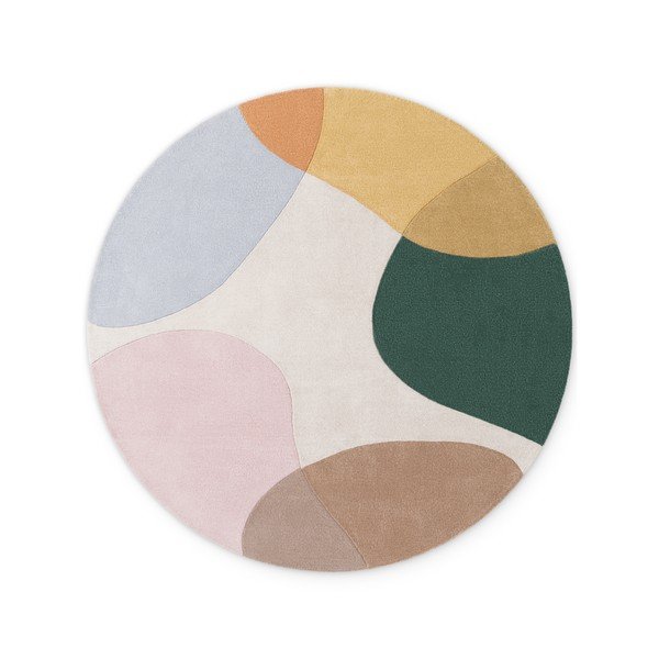 Kézi szövésű gyapjú kerek szőnyeg ø 200 cm Hackney Clarissa – Ted Baker