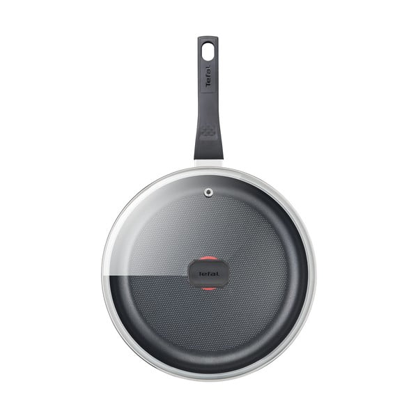 Alumínium serpenyő fedővel ø 24 cm Simply Clean Red – Tefal-image-2