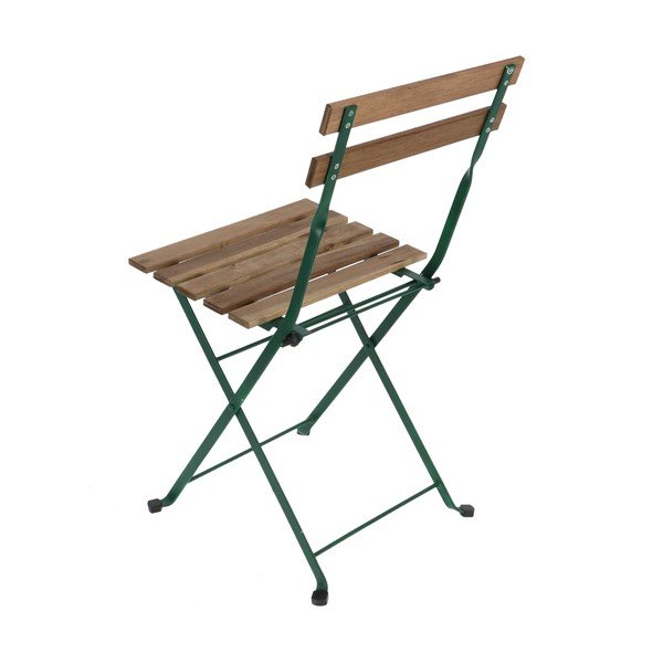 Zöld-bézs fém kerti szék – Esschert Design-image-4