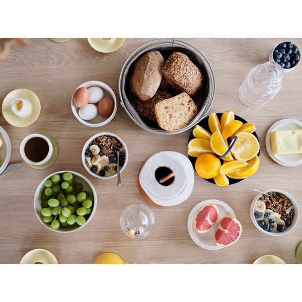 Narancssárga fém papírtörlő tartó ø 14,5 cm Singles – Zone-image-1