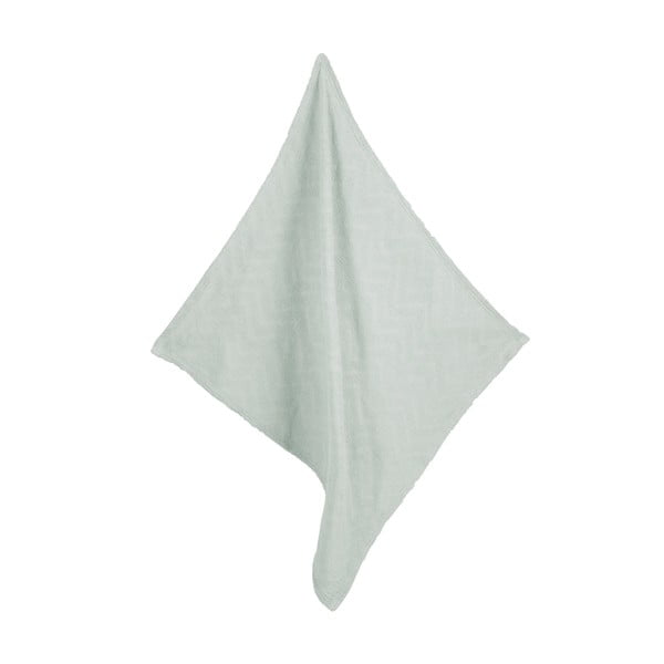 Zöld bio pamut kötött gyerek takaró 80x80 cm Lil Planet – Roba-image-3