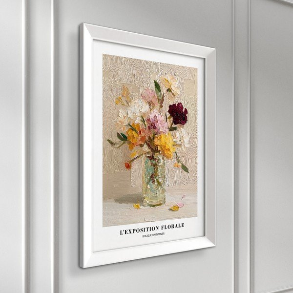 Nyomtatott keretezett kép 56x75 cm Sunny Bouquet – Styler-image-3