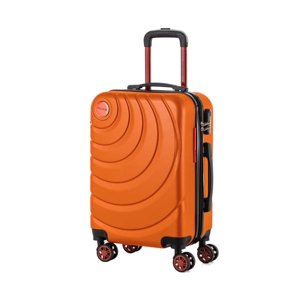Manhattan narancssárga bőrönd, 44 l - Murano