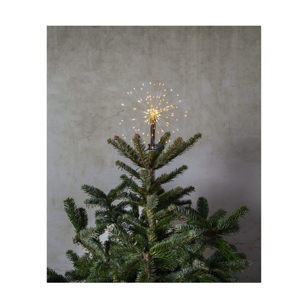 Firework karácsonyfa csúcsdísz LED fénnyel, ø 27 cm - Star Trading