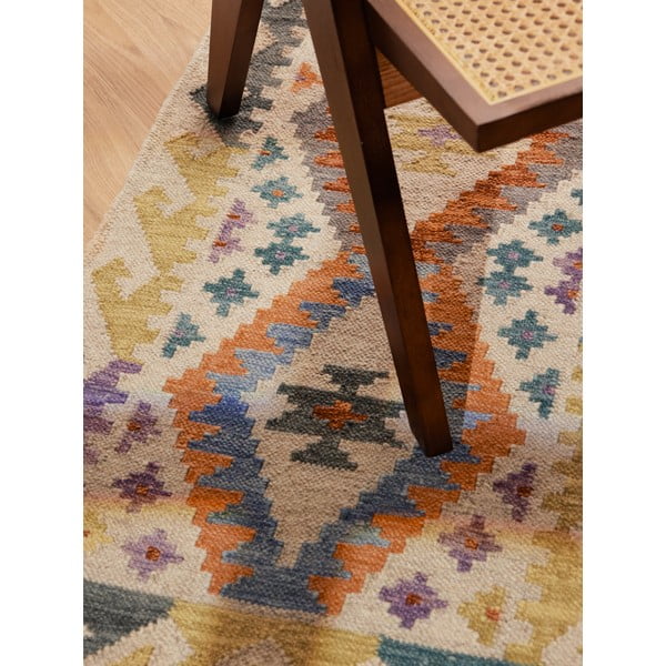 Kétoldalas kézi szövésű gyapjú futószőnyeg 60x190 cm Kamal Oasis – Nouristan-image-3