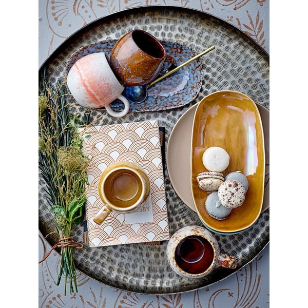 Kék-barna bögre 280 ml Paula – Bloomingville-image-2