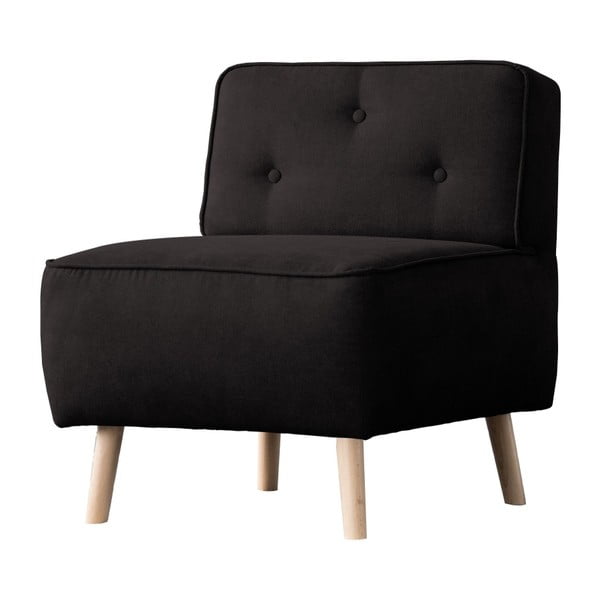 Lounge fekete fotel - Kooko Home