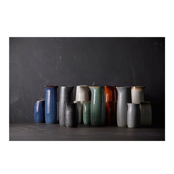 Zöld kerámia tejkiöntő 200 ml Gastro Green/Black – Bitz-image-1