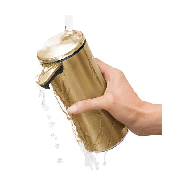 Aranyszínű rozsdamentes acél szappanadagoló 266 ml - simplehuman-image-4
