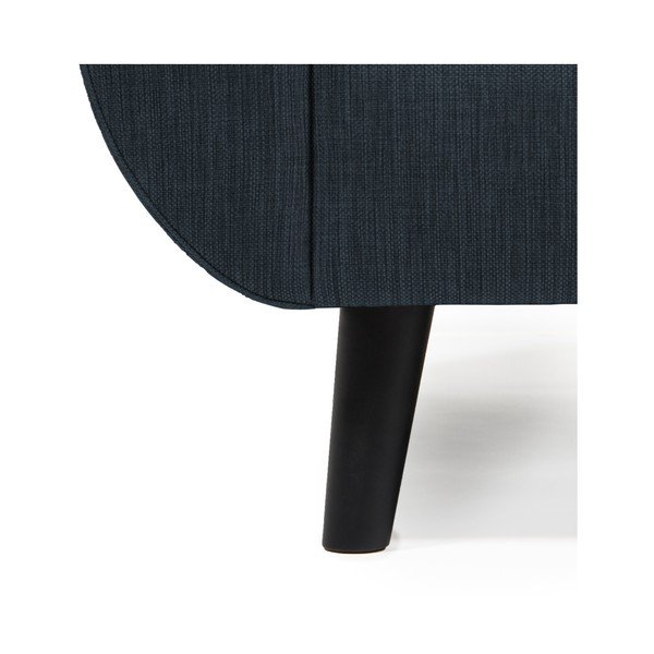 Harlem sötétkék kanapé jobboldali fekvőfotellel - Vivonita-image-2