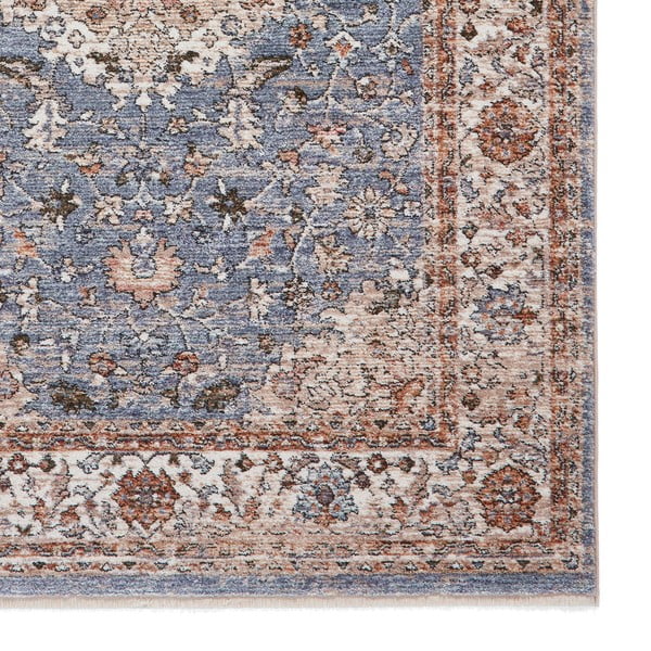 Kék-bézs futószőnyeg 80x300 cm Vintage – Think Rugs-image-4