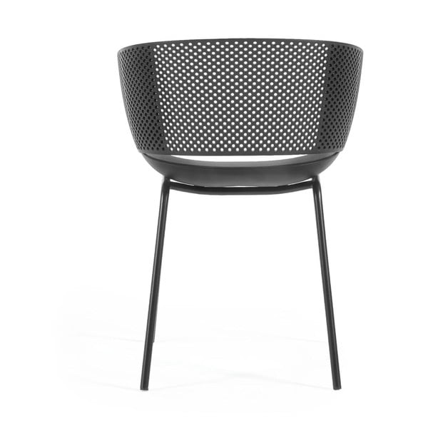 Fekete étkezőszék szett 4 db-os Yeray – Kave Home-image-4