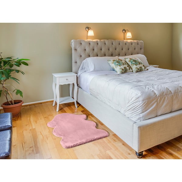 Fox Liso rózsaszín szőnyeg, 60 x 90 cm - Universal-image-1