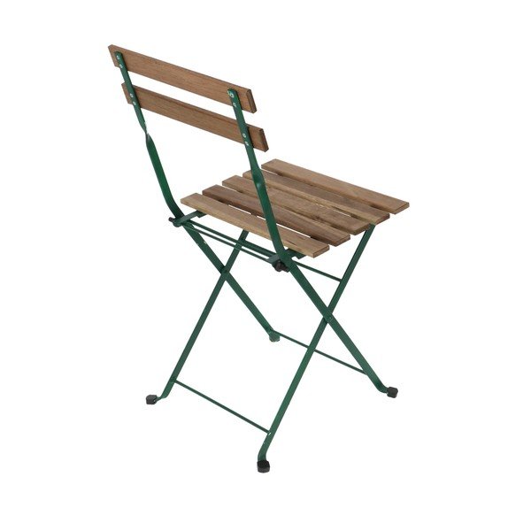 Zöld-bézs fém kerti szék – Esschert Design-image-3