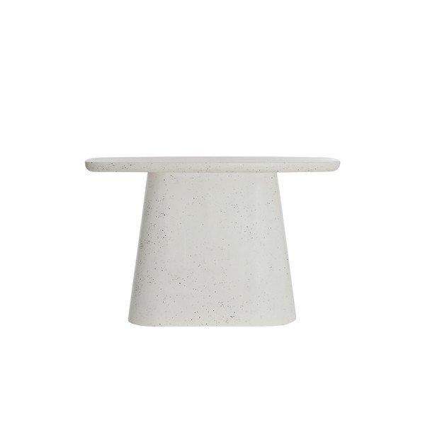 Fehér konzolasztal 40x120 cm Hamura – Light & Living-image-3