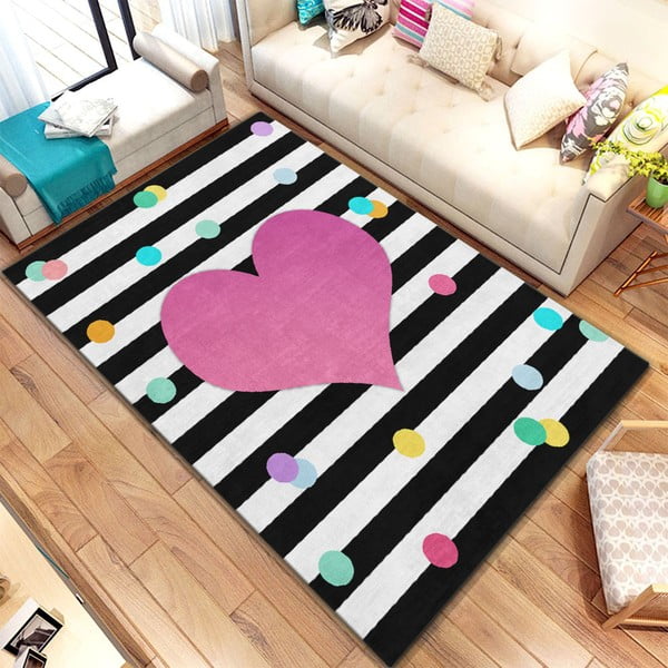Digital Carpets Heart szőnyeg, 140 x 220 cm - Homefesto